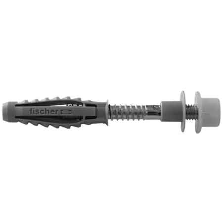 FISSAGGIO PER CASSETTA SCARICATRICE A PARETE   M8x80 - confezione 2 pezzi - FISCHER