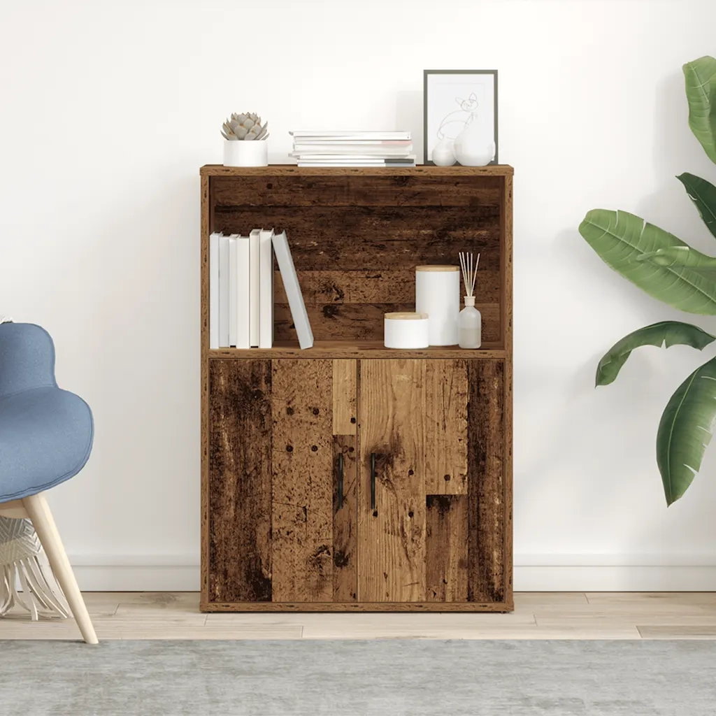 Libreria Legno Vecchio 60x24x85 cm in Truciolato 860416