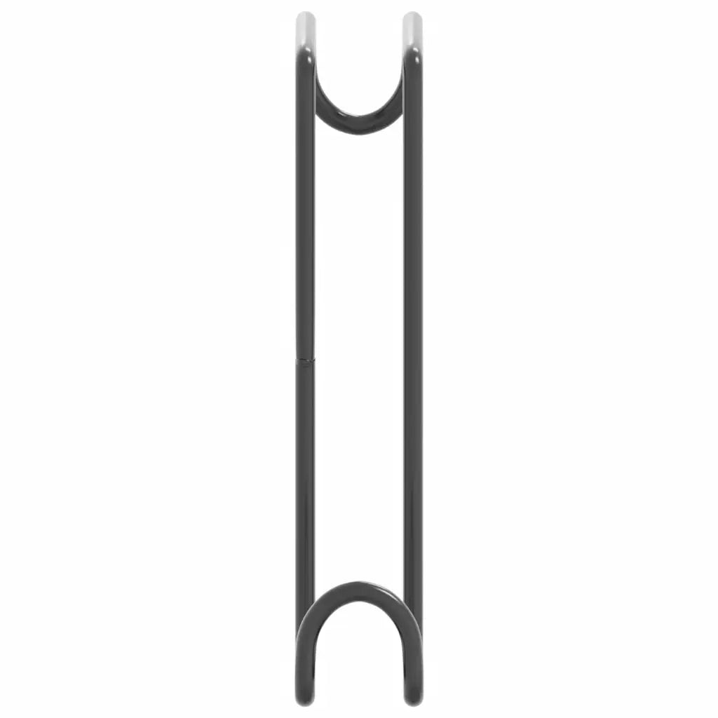 Supporti Briglie 3 pz in Acciaio Nero 172463