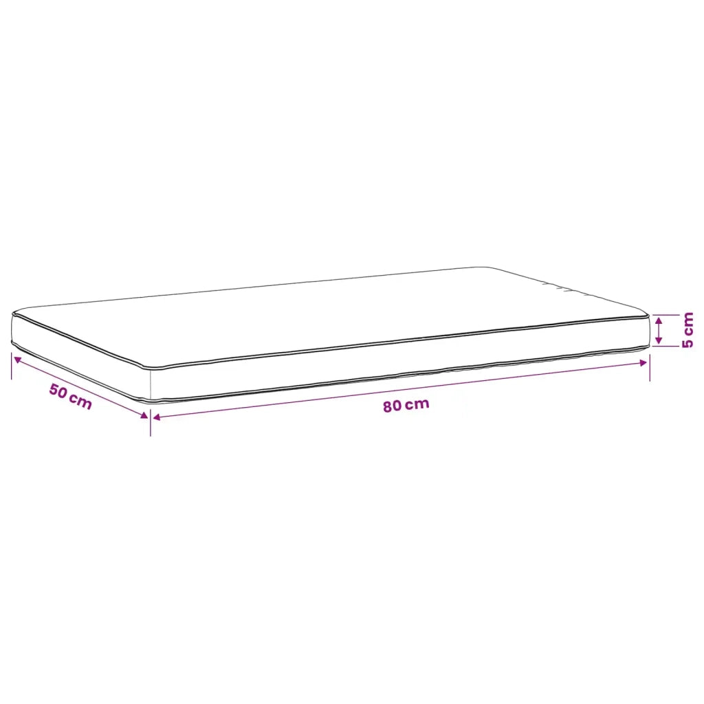 Cuscino per Panchina a 1 Pezzo VUGHT 100% Poliestere Antracite 951708