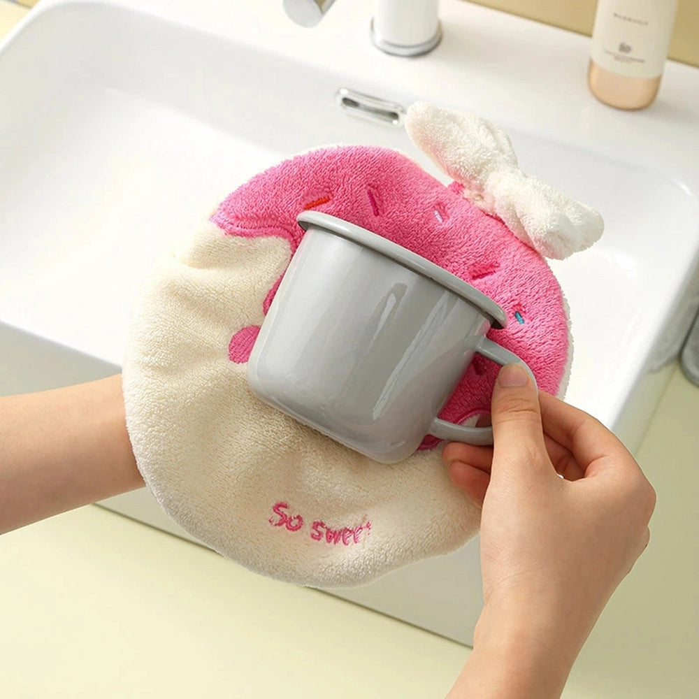 Trade Shop - Asciugamano Assorbente Salvietta Asciugatura Rapida Stile Dolci Per Cucina Bagno 10775 -