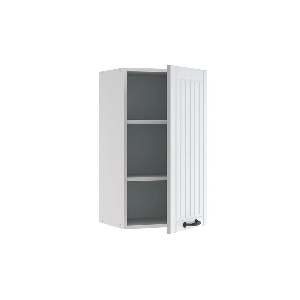 Pensile da cucina Fame-Line Bianco rustico/Bianco 40 cm Vicco
