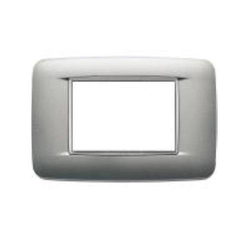 PLACCA ROUND VETRO 3M ARGENTO MIRROR
