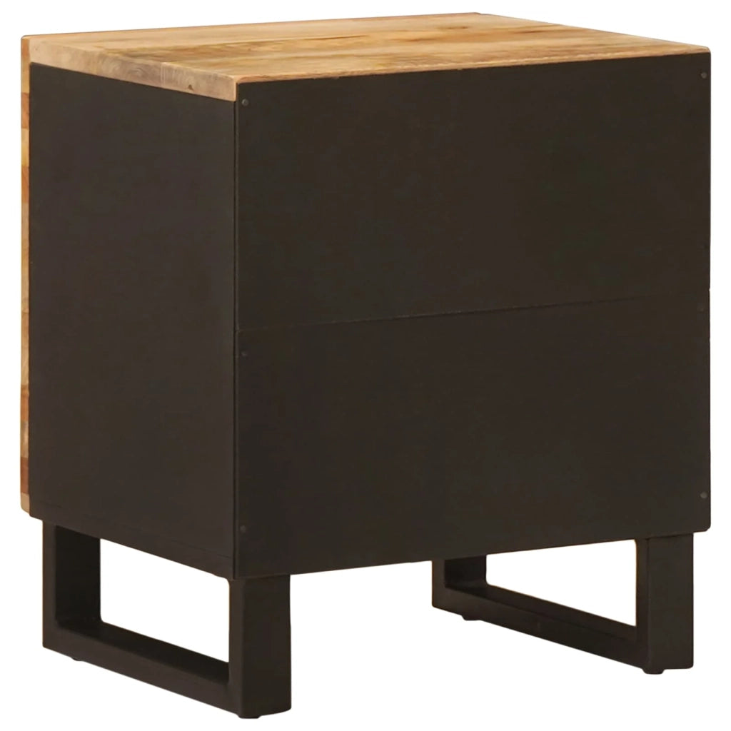 Comodino | Armadio da Notte | Mobiletto da notte Marrone 40 x 33 x 46 cm