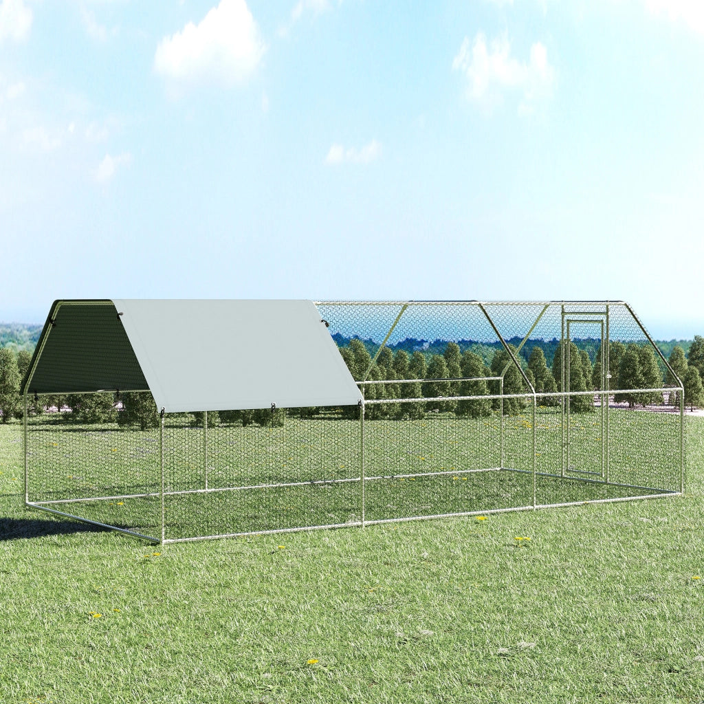 Recinto per Pollaio ¨C Minimal ¨C Grigio 280x570x195cm