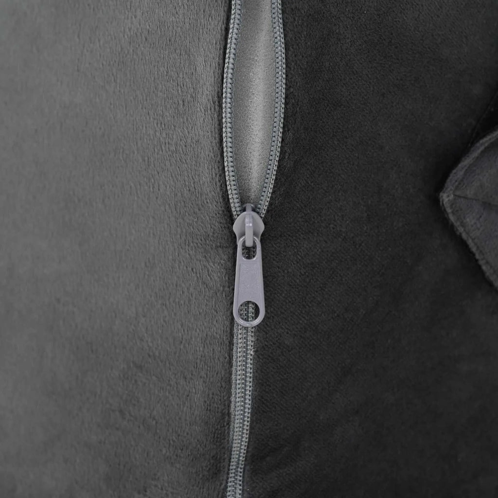 Cuscino a Wedge Grigio 55 x 55 x 26 cm Schiuma Memory 42020241