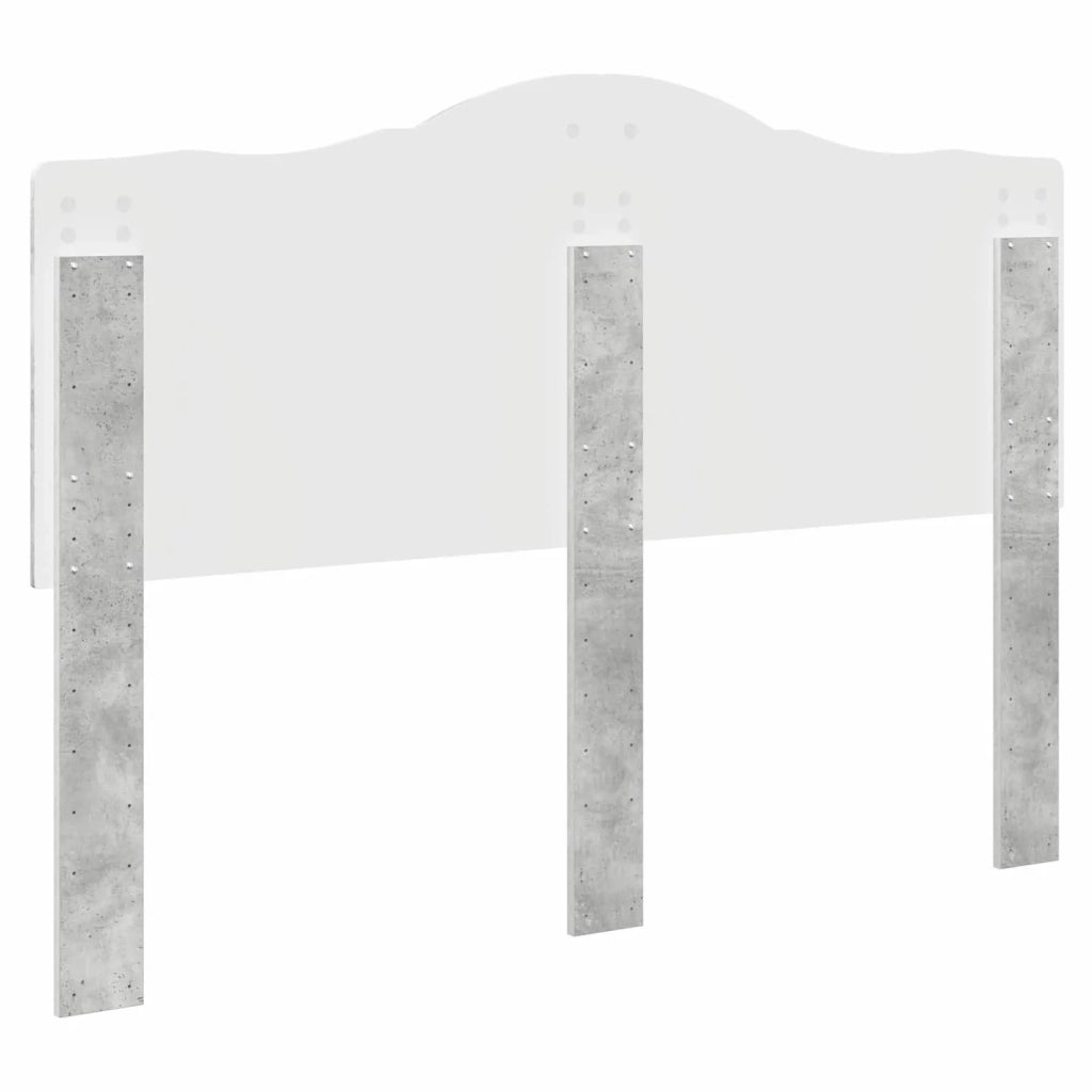 Testiera Grigio cemento Legno ingegnerizzato 887982