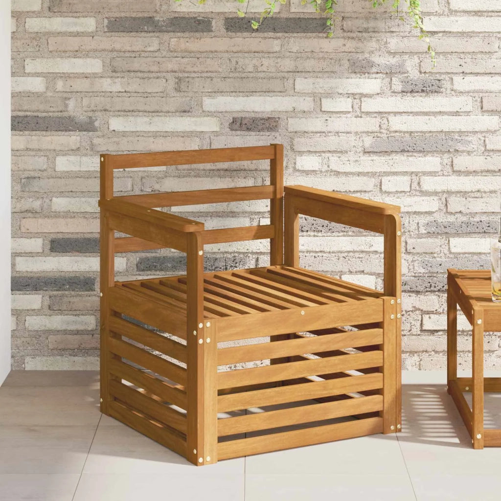 Set di divani da esterno Legno di Acacia Massello 3436339