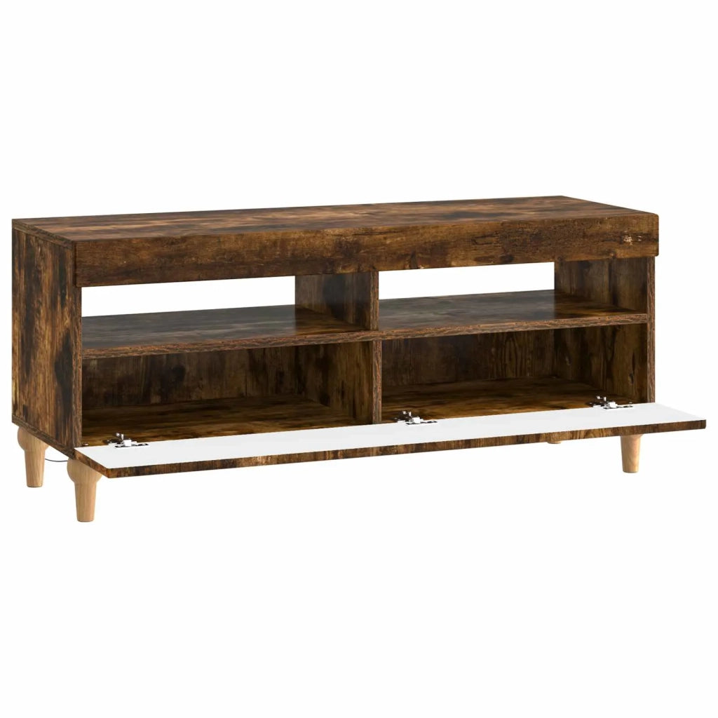Mobile TV LED Rovere Fumo Legno ingegnerizzato 896330