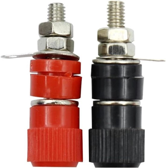 Batterie per connessione sicura con morsetti 4 mm (30 pezzi)