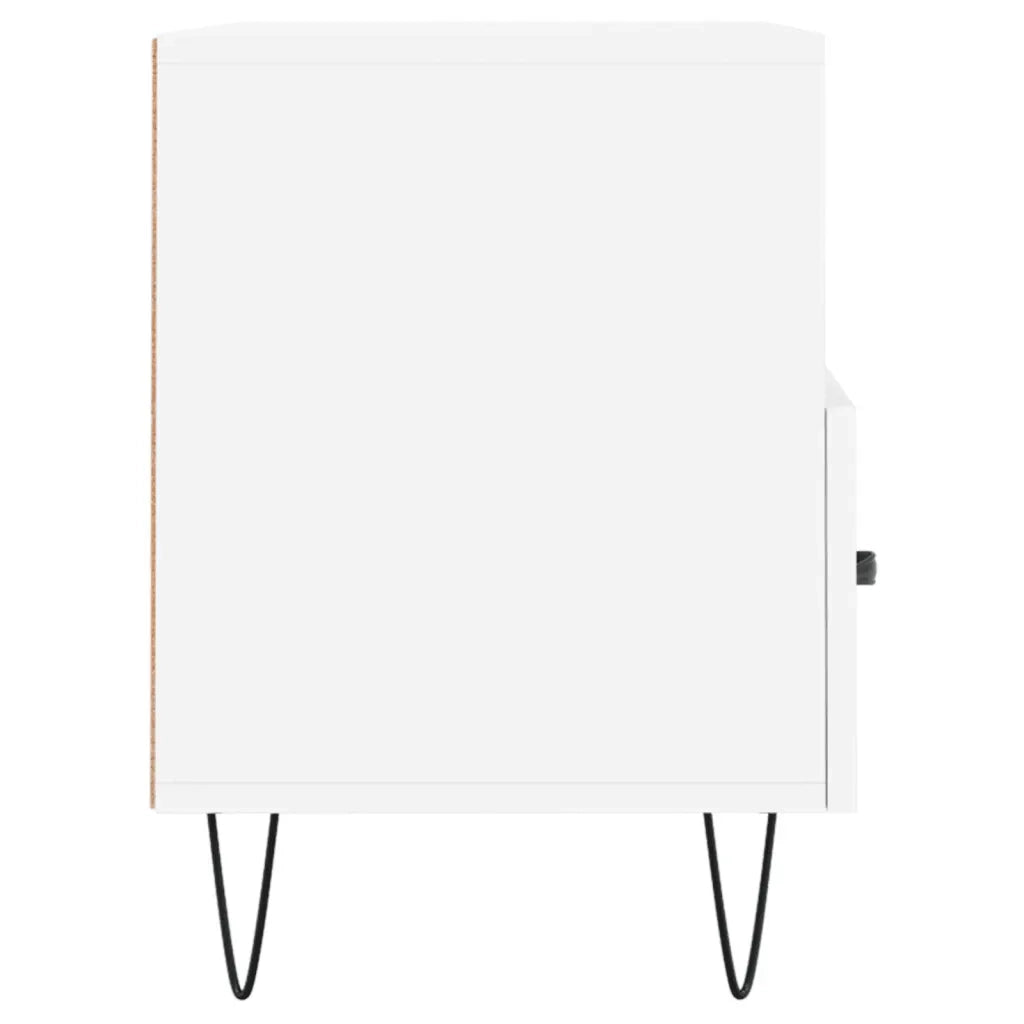 Mobile TV | Armadietto TV | Mobile Porta TV Bianco 80x36x50 cm in Legno Multistrato