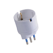 Adattatore 10A+T Schuko Bianco Syntesy 00351