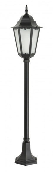 Lampada da giardino SU-MA Retro 115cm E27 nera IP43