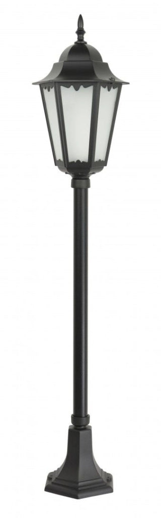 Lampada da giardino SU-MA Retro 115cm E27 nera IP43