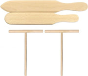 Impastatrice per pancake 4 pezzi con spatole e accessori