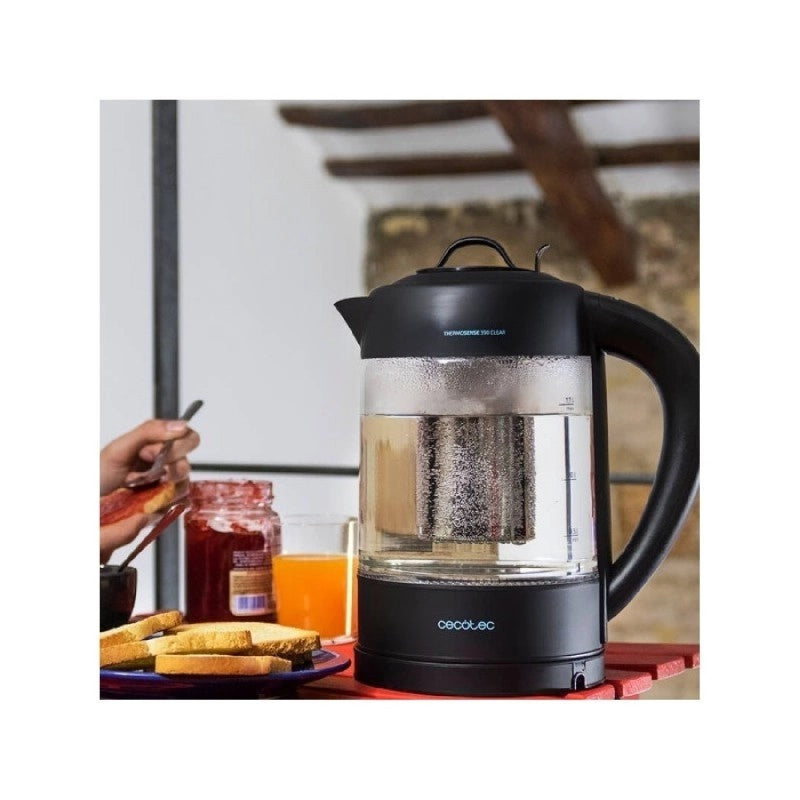 CECOTEC 01512 - Bollitore ThermoSense 390 Clear