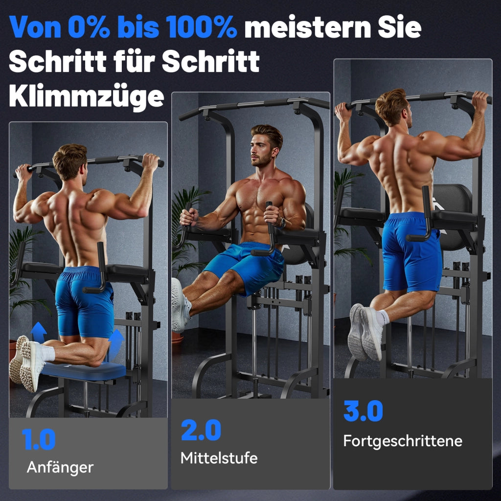 Power Tower Dip Station ¨C Minimal ¨C 204 kg