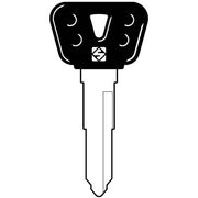 CHIAVE AUTO YAMAHA YH28BP SILCA - ACCIAIO NICHELATO- 5 pezzi
