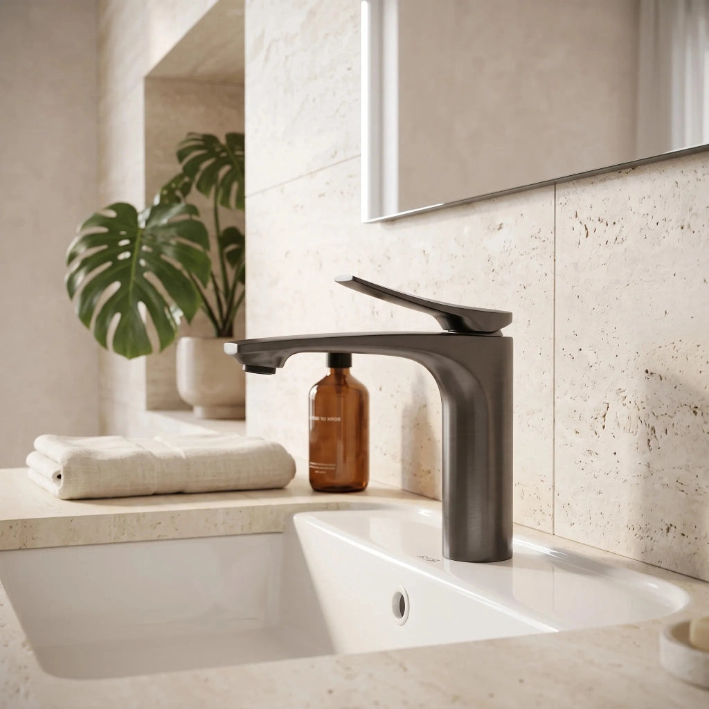 Rubinetto Per Lavabo Premium Rea Vision Titan Low