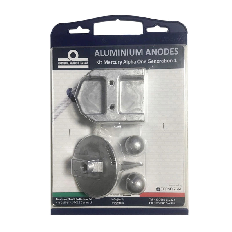 KIT ALL. MERCRUISER ALPHA I GEN I ALUMINIUM ANODES KIT