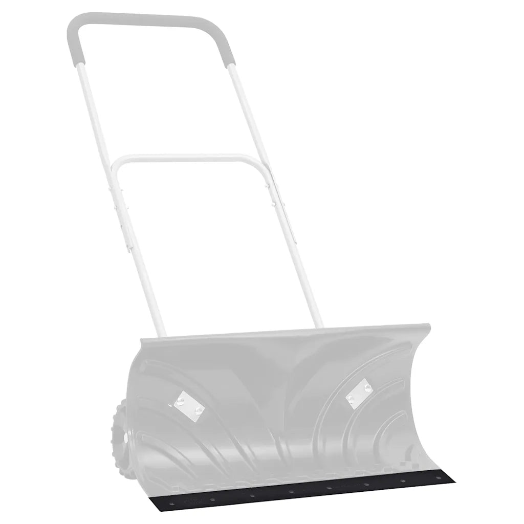 Bordo in Gomma per Spazzaneve Nero 150x15x1 cm