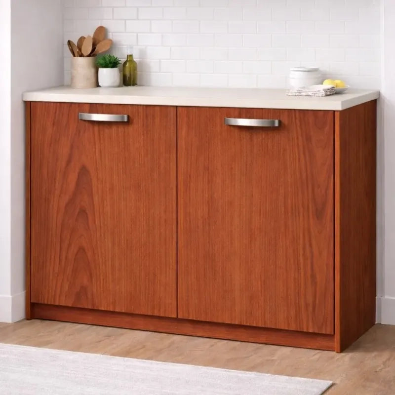 Anta per mobili in Legno nobilitato Compresa di Maniglia 72x60 Ciliegio