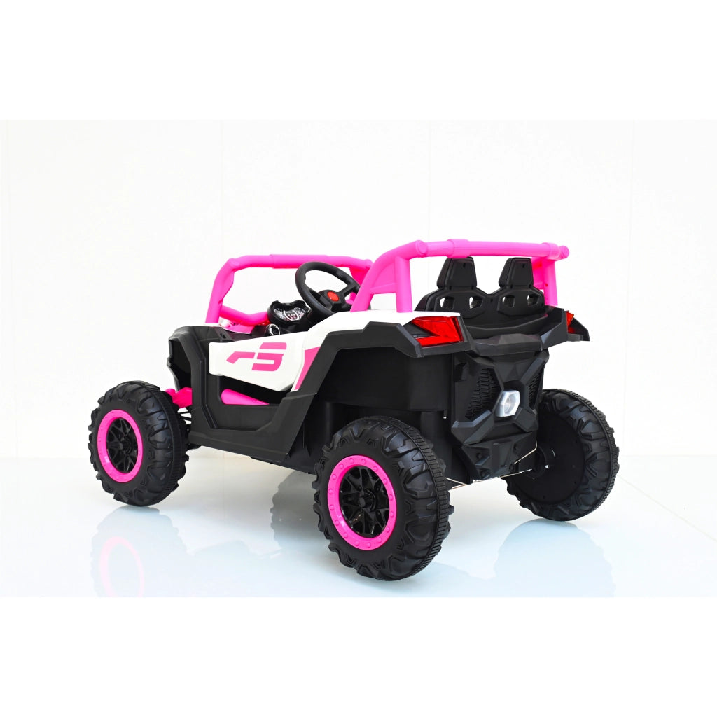 Auto elettrica per bambini ¨C Xylo ¨C 2 posti, telecomando, verde