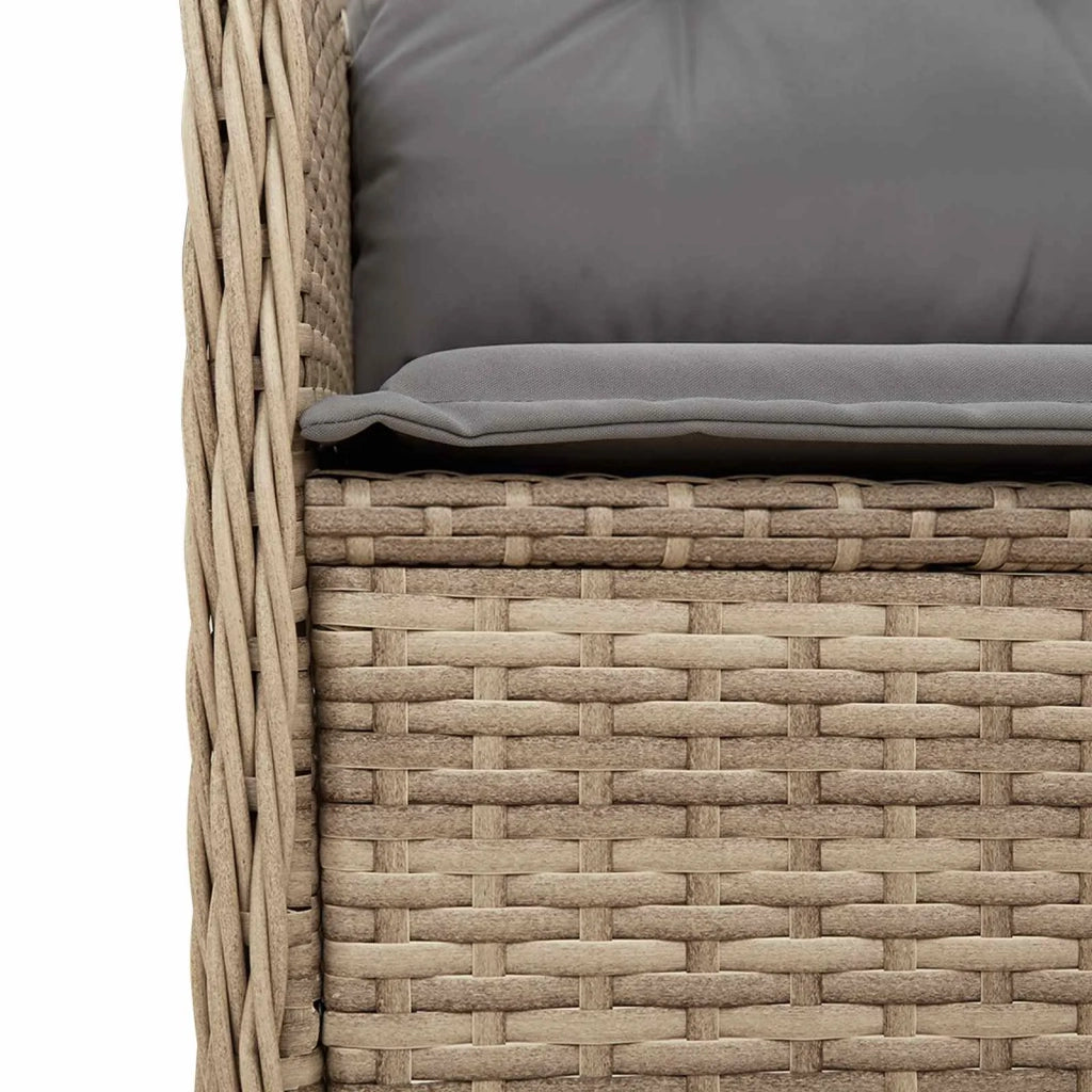 Panchina da Giardino | Panca da Giardino Beige polyrattan