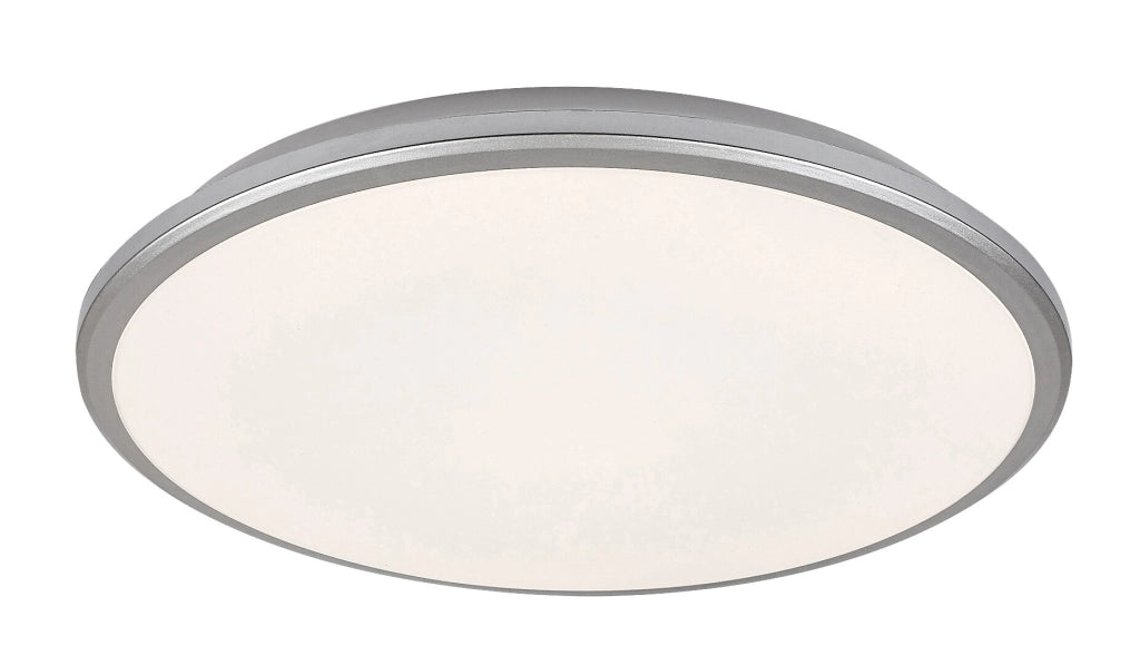 Plafoniera LED Rabalux Engon rotonda 27cm 18W argento