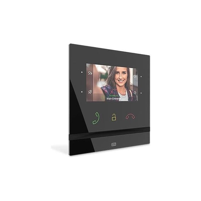 2N Indoor Compact sistema per video-citofono 10,9 cm (4.3) Nero