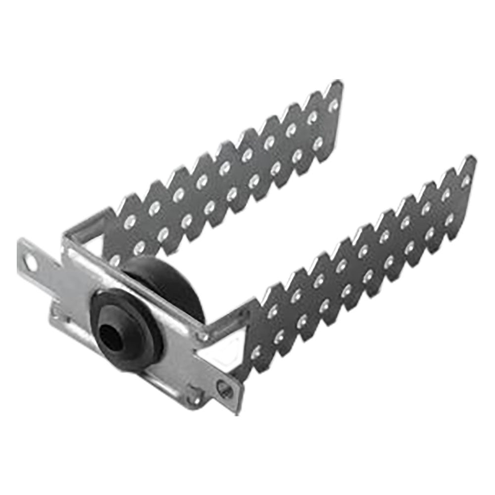 STAFFA ANTIVIBRANTE REGOLABILE distanziatura parete 3 - 12 cm- 100 pezzi  - AKIFIX