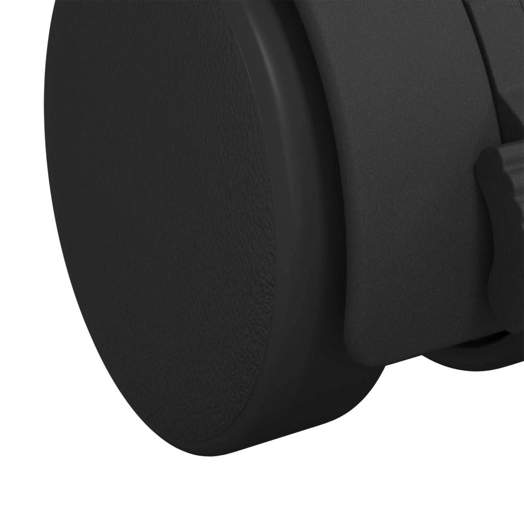 Ruota 2 pcs Nero e Argento 40,1 x 40,1 x 37,8 mm Ferro e PP 864774