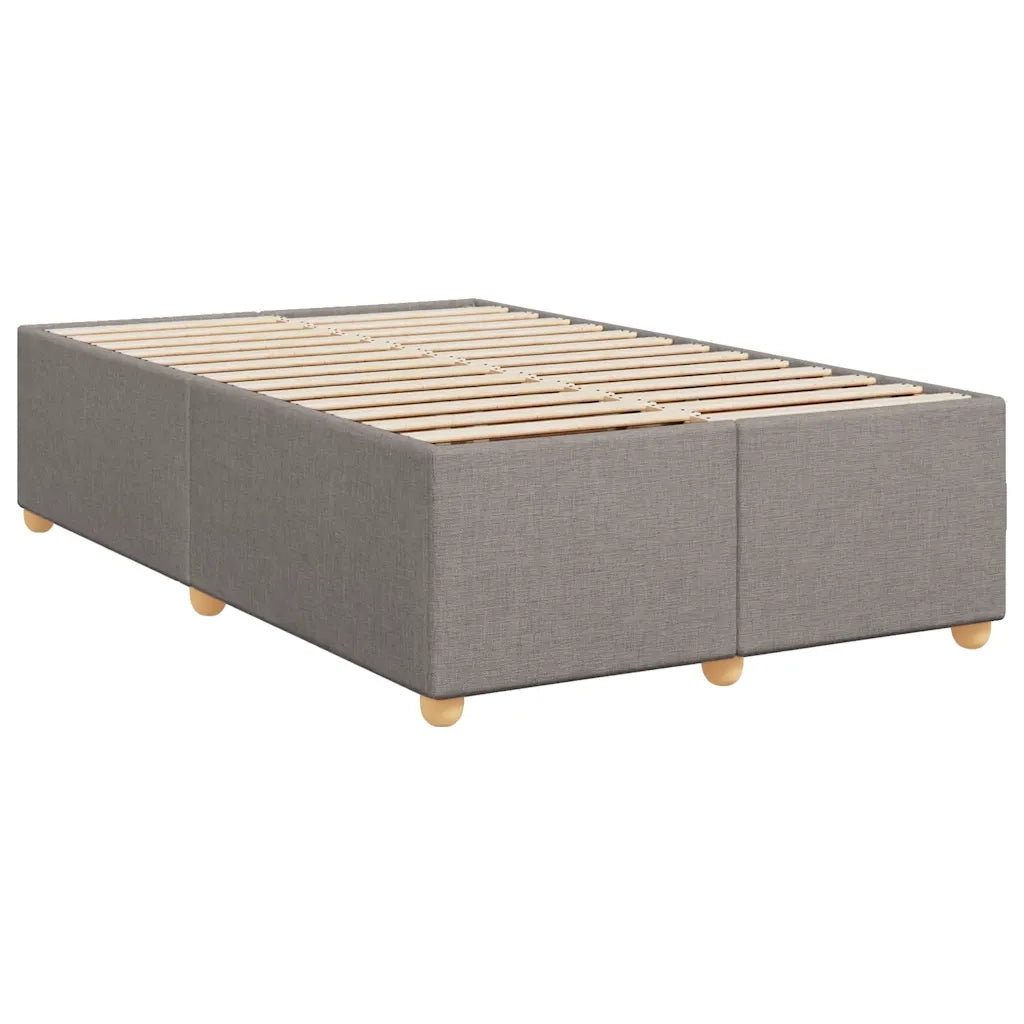 Giroletto a Molle con Materasso Tortora 120x190 cm in Tessuto 3286637