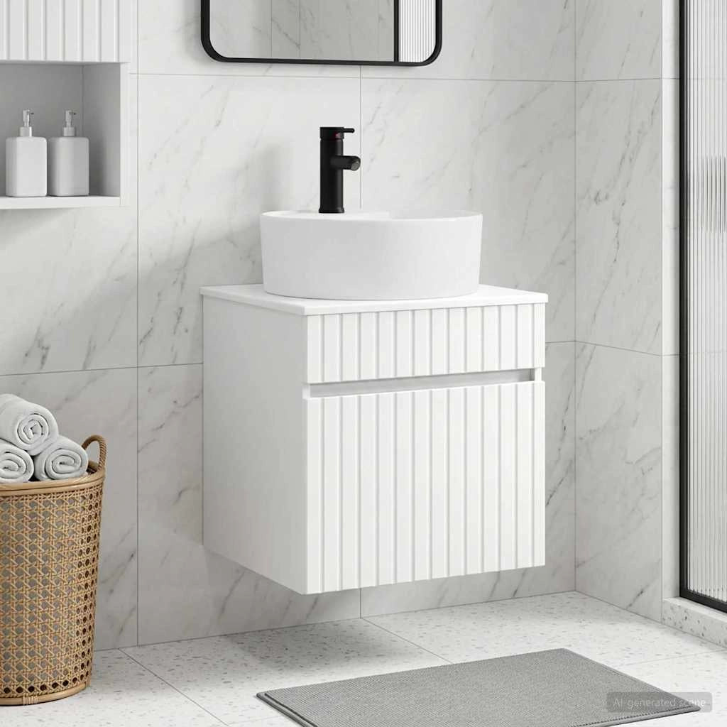 Mobile lavabo da parete Bianco 49 x 44,5 x 65 cm 890592