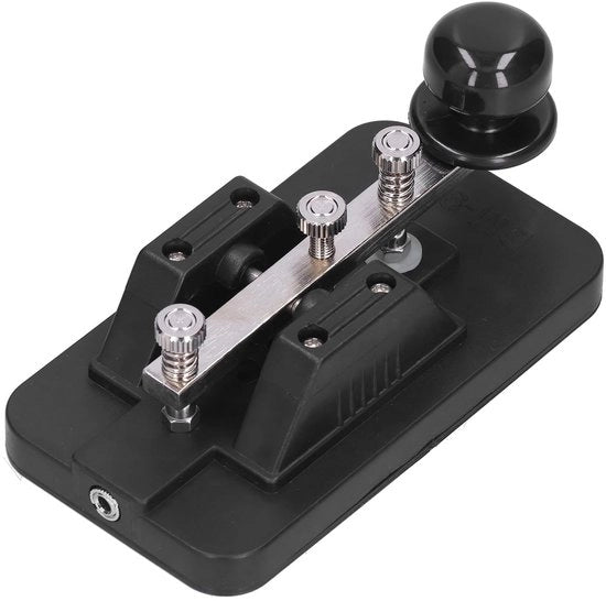 Allenatore di Codice Morse Portatile - Adatto a Principianti - Comando Vocale - Comando Manuale - Realizzato con ABS/Iron