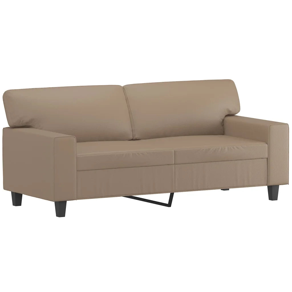 Set di Divani 3 pz Cappuccino in Similpelle 3201923