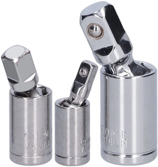 Set di Adattatori di Coppia Universali per Chiave a Rasoio - Pacco da 3 - 1/2 Pollici, 3/8 Pollici, 1/4 Pollici - Qualità Elevata - Adatto per...