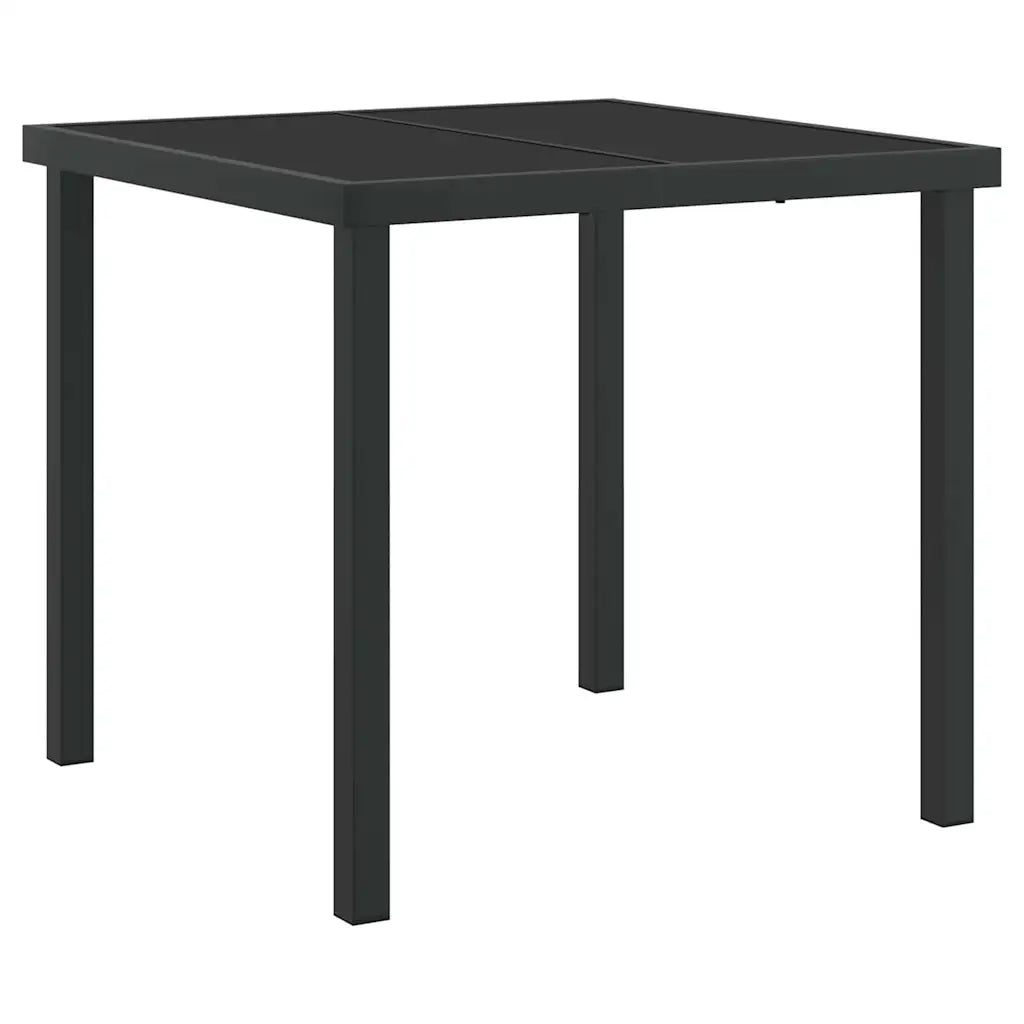 Set da Pranzo per Giardino 5 pcs Marrone polyrattan