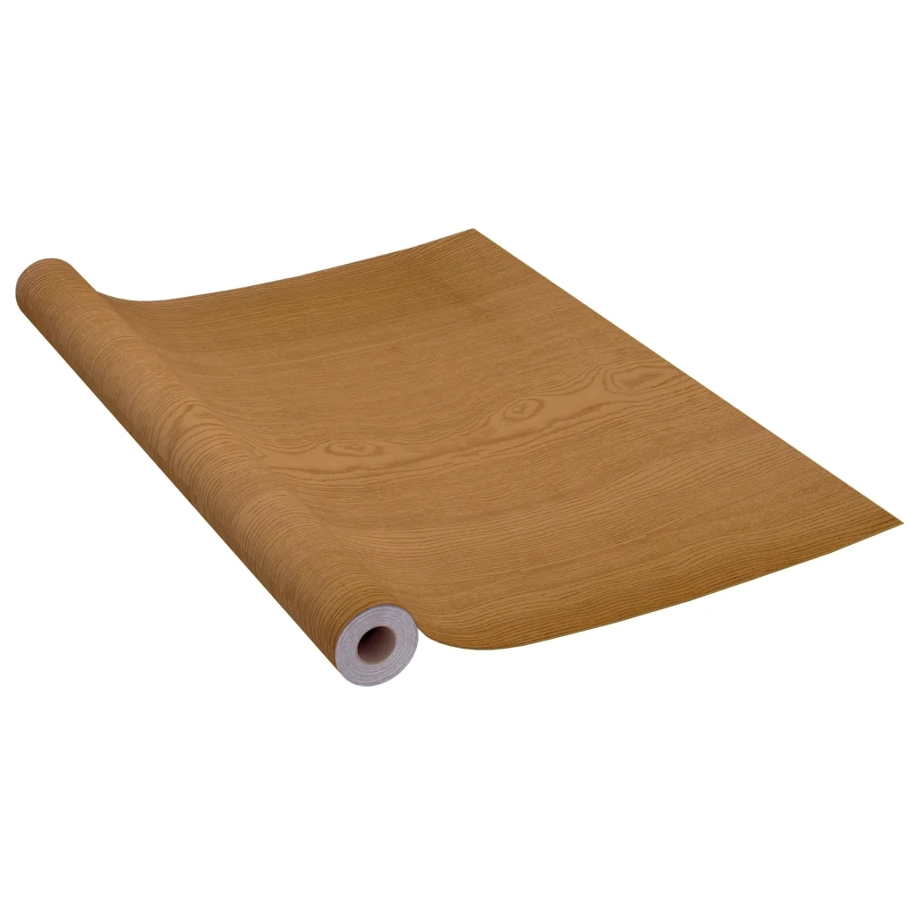 Pellicole Autoadesive per Porte 2 pz Rovere Chiaro 210x90cm PVC 146114