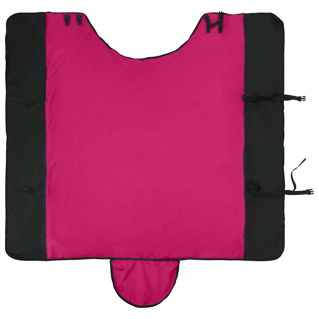 Coperta per Cavalli Rosa e Nero 165 cm Poliestere 42013086
