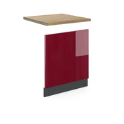 Vicco Pannello frontale Rosso 60 cm , AP Oak