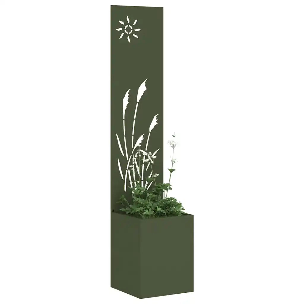 Schermo per privacy in giardino Oliver verde 32 x 150 cm 876360