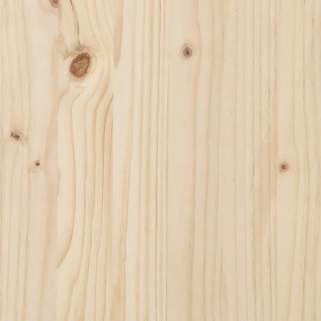 Albero di Natale Decorativo-Decorazioni natalizie in Legno 100 cm Legno Massello Pino