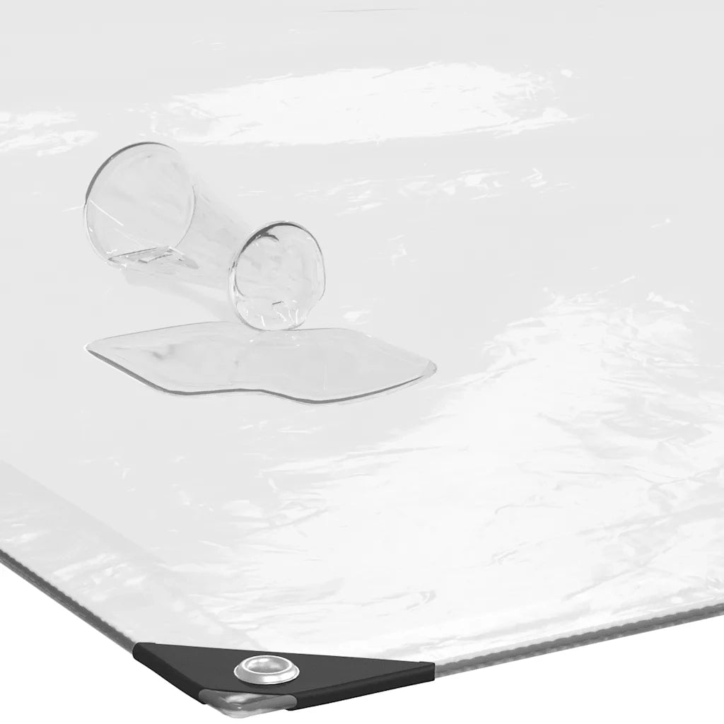 Telone Trasparente con Occhielli 1x12 m in Polietilene 4018502
