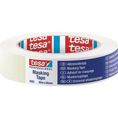 NASTRO CARTA MSK 4325 TESA - MM 25 ML 50- 72 pezzi