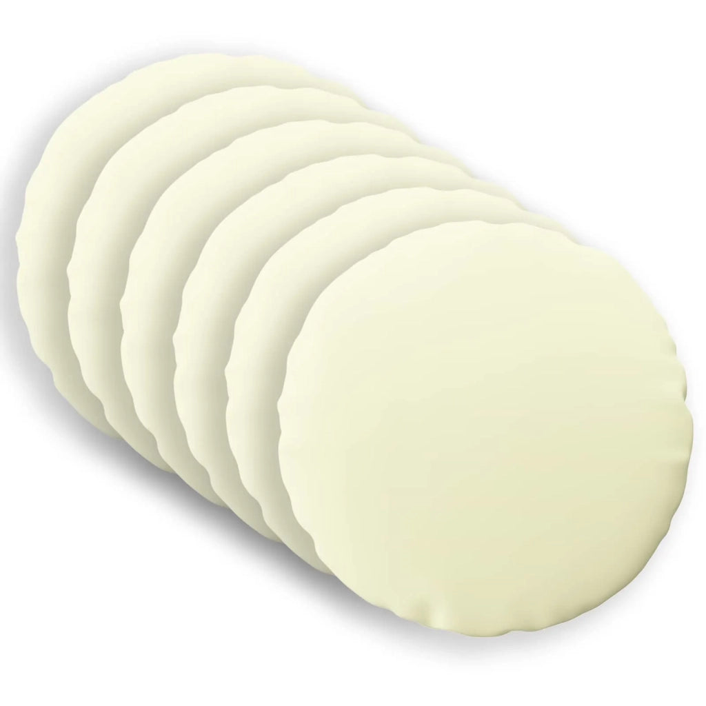 Federa 6 pcs HEERLEN Crema Ø 50 cm Poliestere 922674
