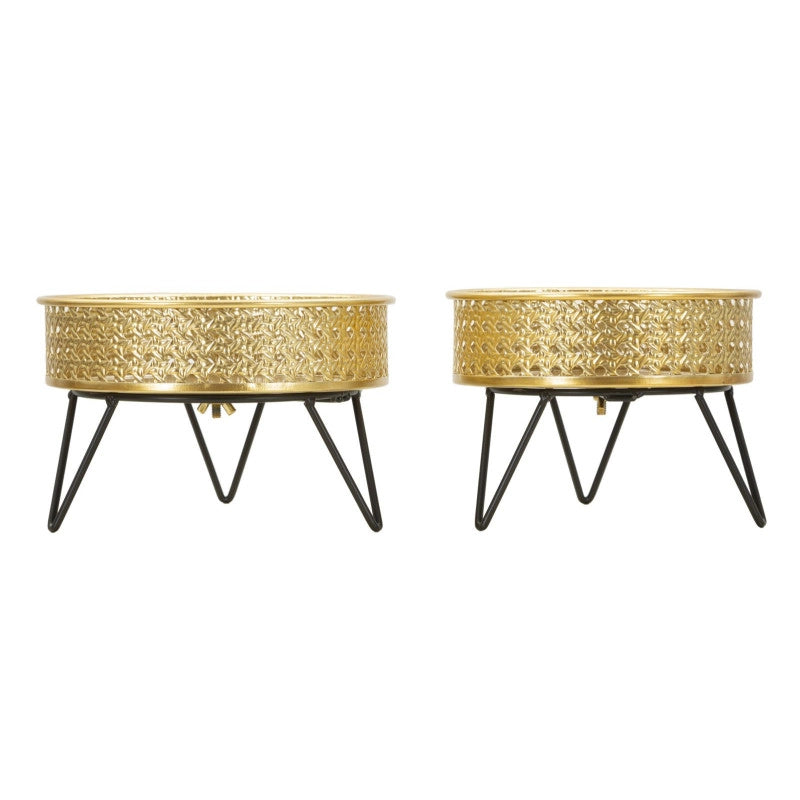 Porta Vasi Bossy Coppia cm ø 20,5x13-18x13