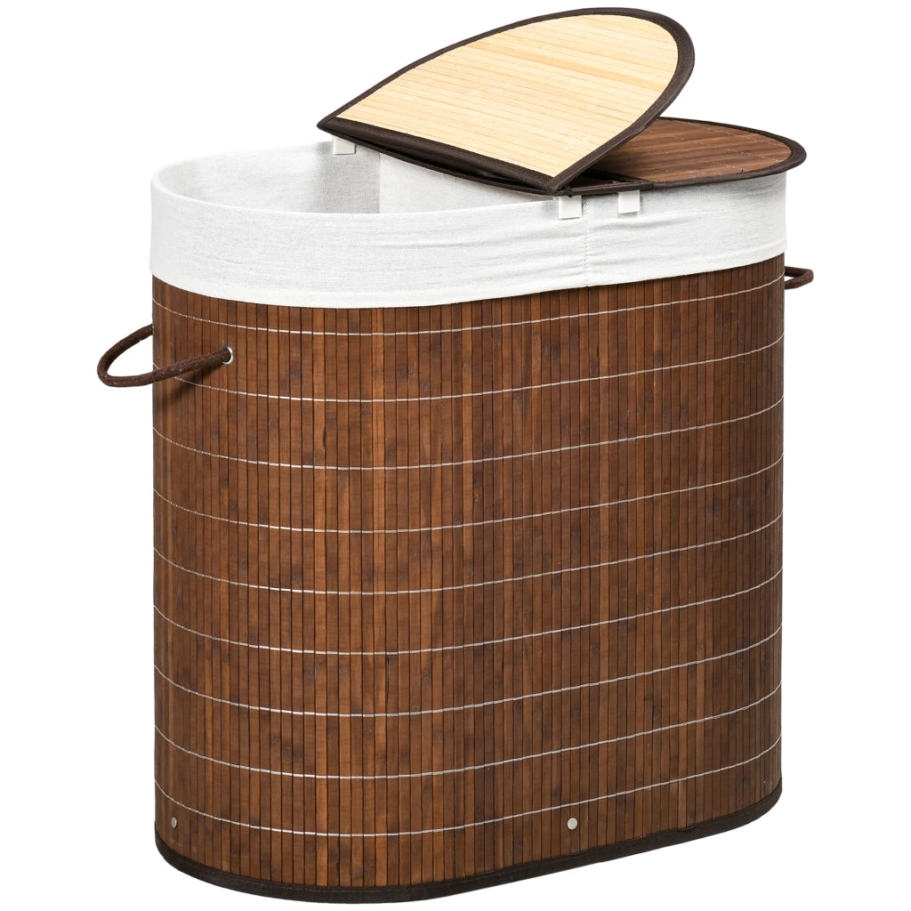 Cestino per Biancheria ¨C Minimal ¨C Marrone 38x38x57