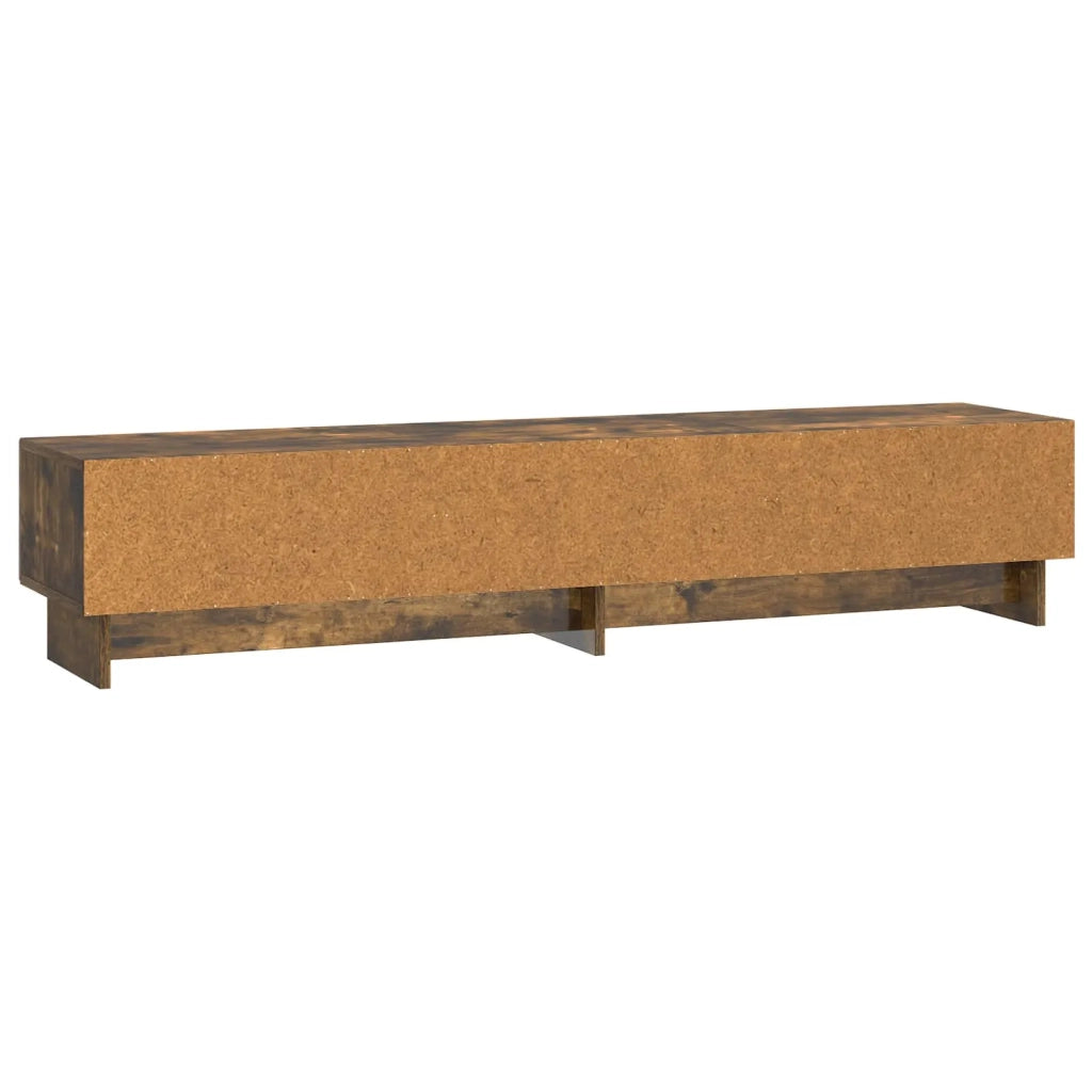 Mobile TV | Armadietto TV | Mobile Porta TV Rovere Fumo 147 x 34,5 x 30 cm Legno ingegnerizzato