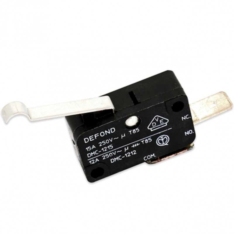 MICROPULSANTE SWITCH CON LEVA CURVA 2 C UNIVERSALE VARI PICCOLI ELETTRODOMESTICI - UNIVERSALE